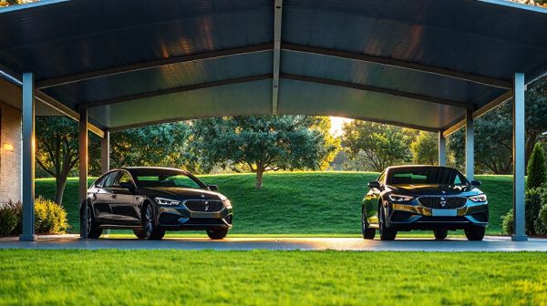 Doppelcarports für zwei Fahrzeuge: Die besten Lösungen
